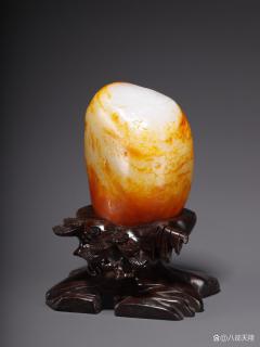 天赐瑰宝:和田玉原石摆件